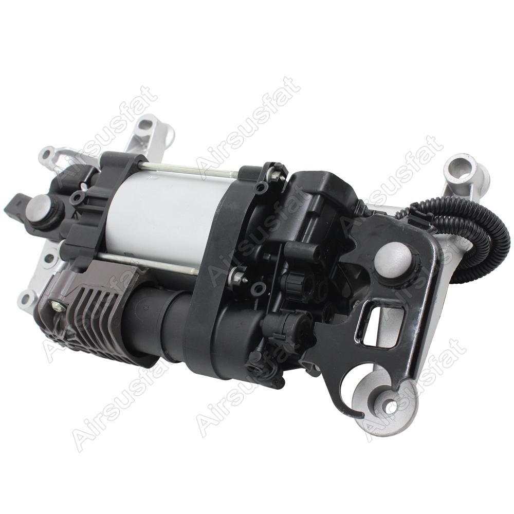 Air Suspension Compressor W/Bracket for Porsche for Cayenne II 92A 11-17 95835890100