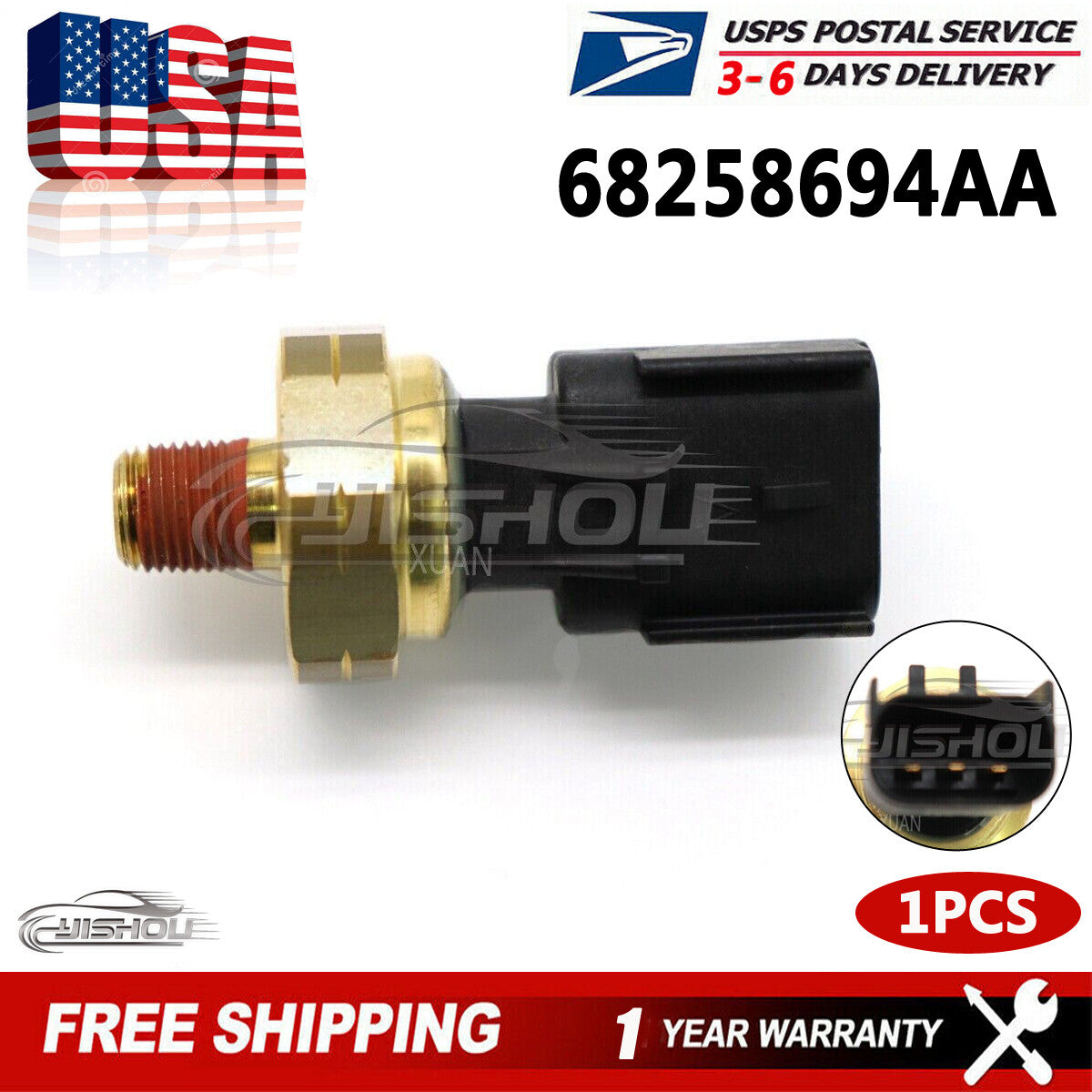 NEW OIL PRESSURE SENDING UNIT FITS for JEEP for DODGE for CHRYSLER 3.6L 5.7L 05149062AA