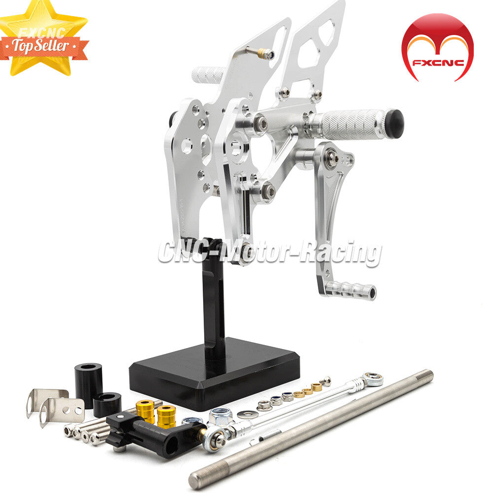 CNC adjustable rear wheel spike pedals for Honda Monkey Z125 bicycles (2018-2020-2021-2022).