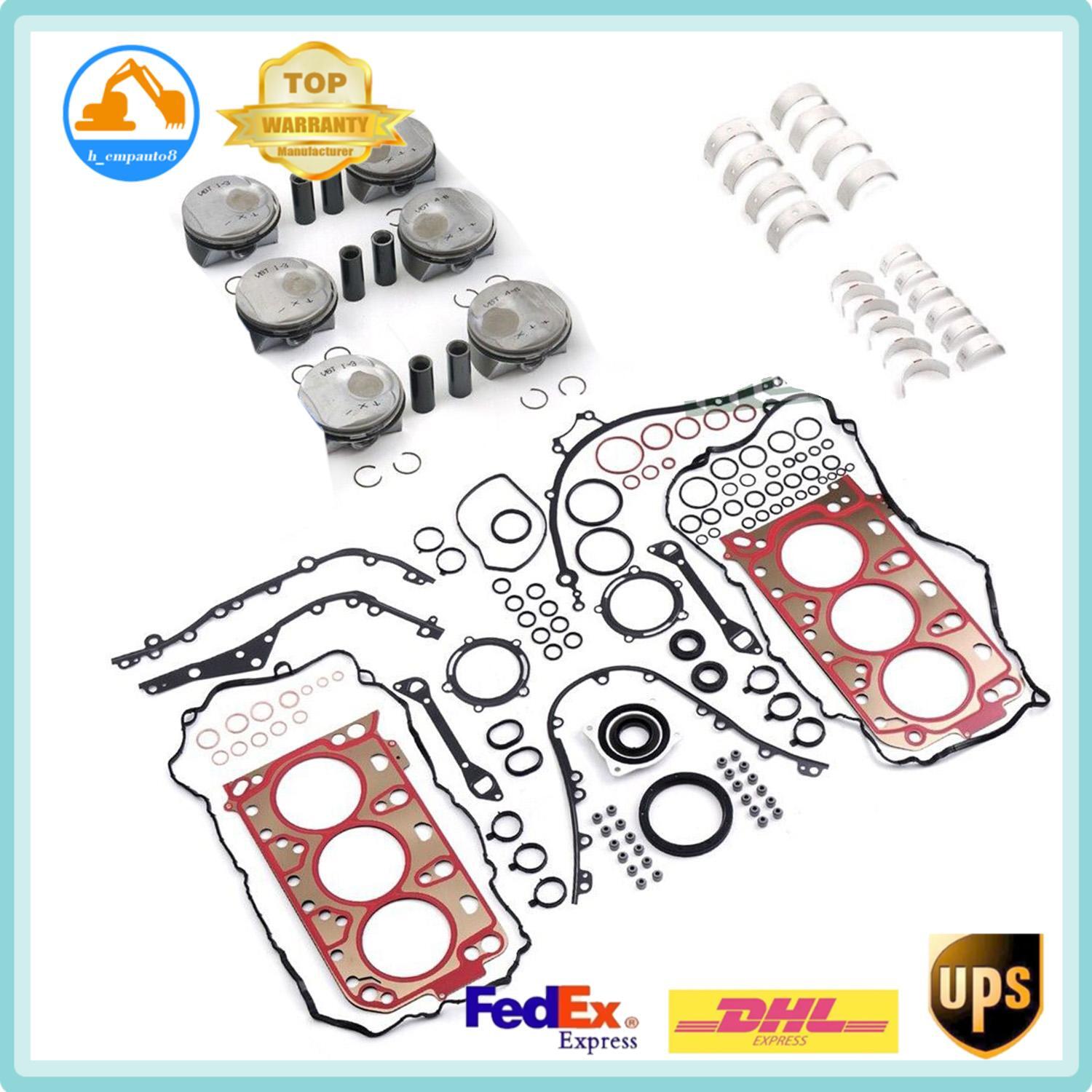 Engine Overhaul Rebuild Pistons Gaskets Kit 3.0T V6 for Porsche Macan for Panamera S