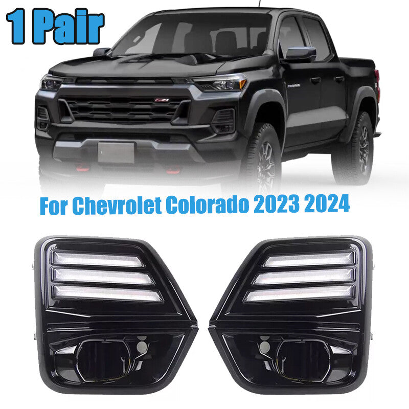 LED Foglight Daytime Running Light Fog Lamp for Chevrolet Colorado 2023 2024
