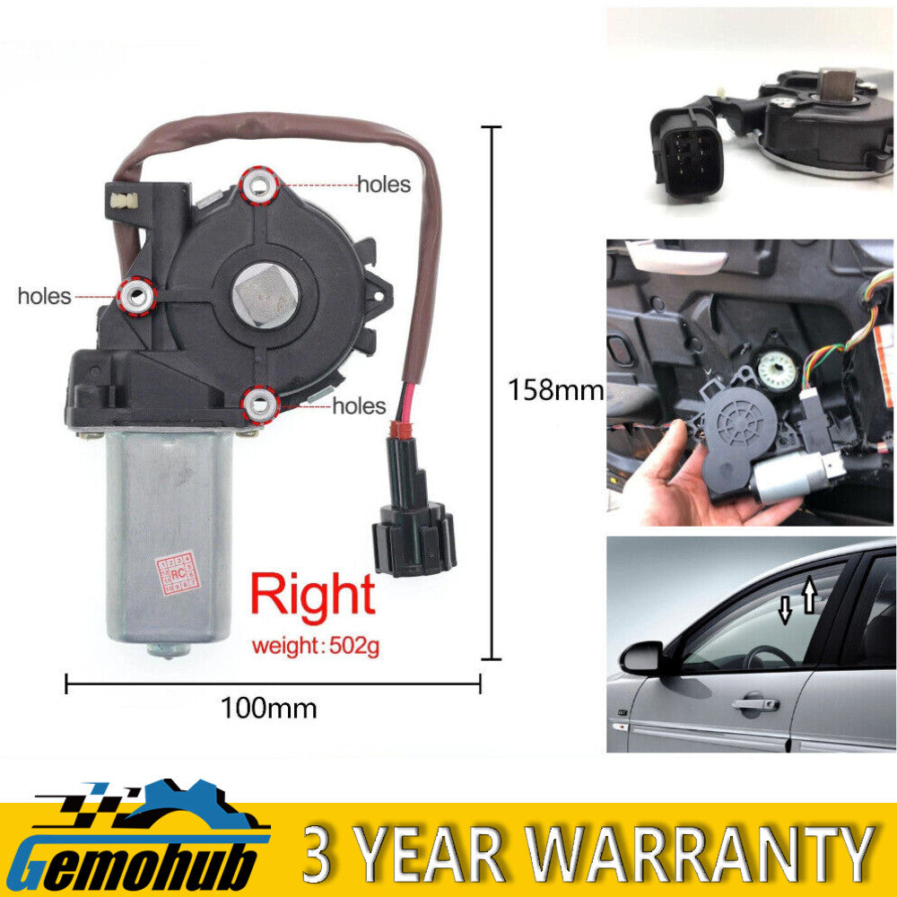 Rear Right Power Window Lifter Regulator Motor Replace For 2005-18 for Nissan SYLPHY