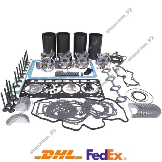 Overhaul Rebuild Kit for Kubota V3800 V3800T Engine M5-091 M5-111 M96S M105S
