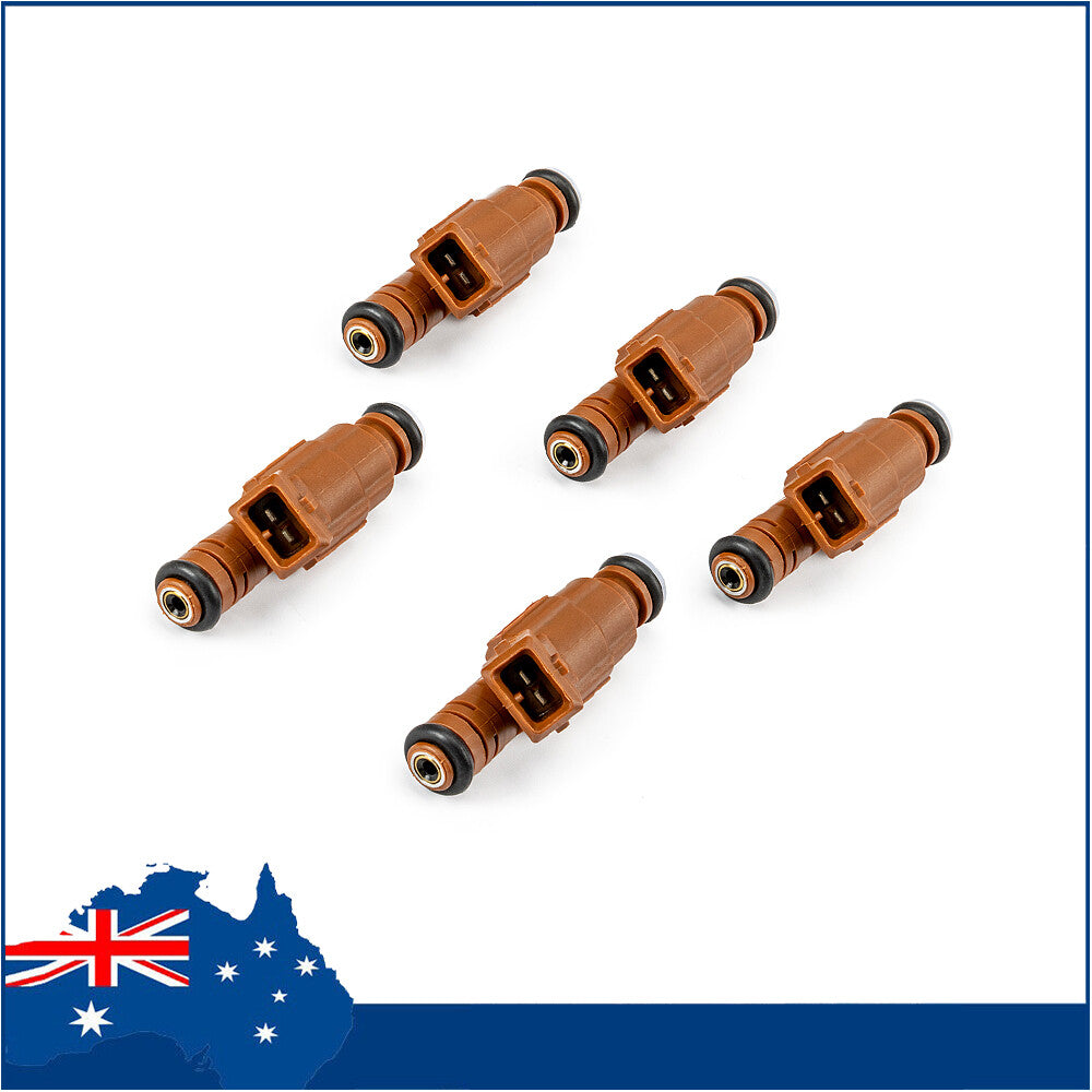 5X 0280155831 Fuel Injectors for Volvo S60 S80 C70 V70 XC90 2.4L 2.5L 98-09 NEW