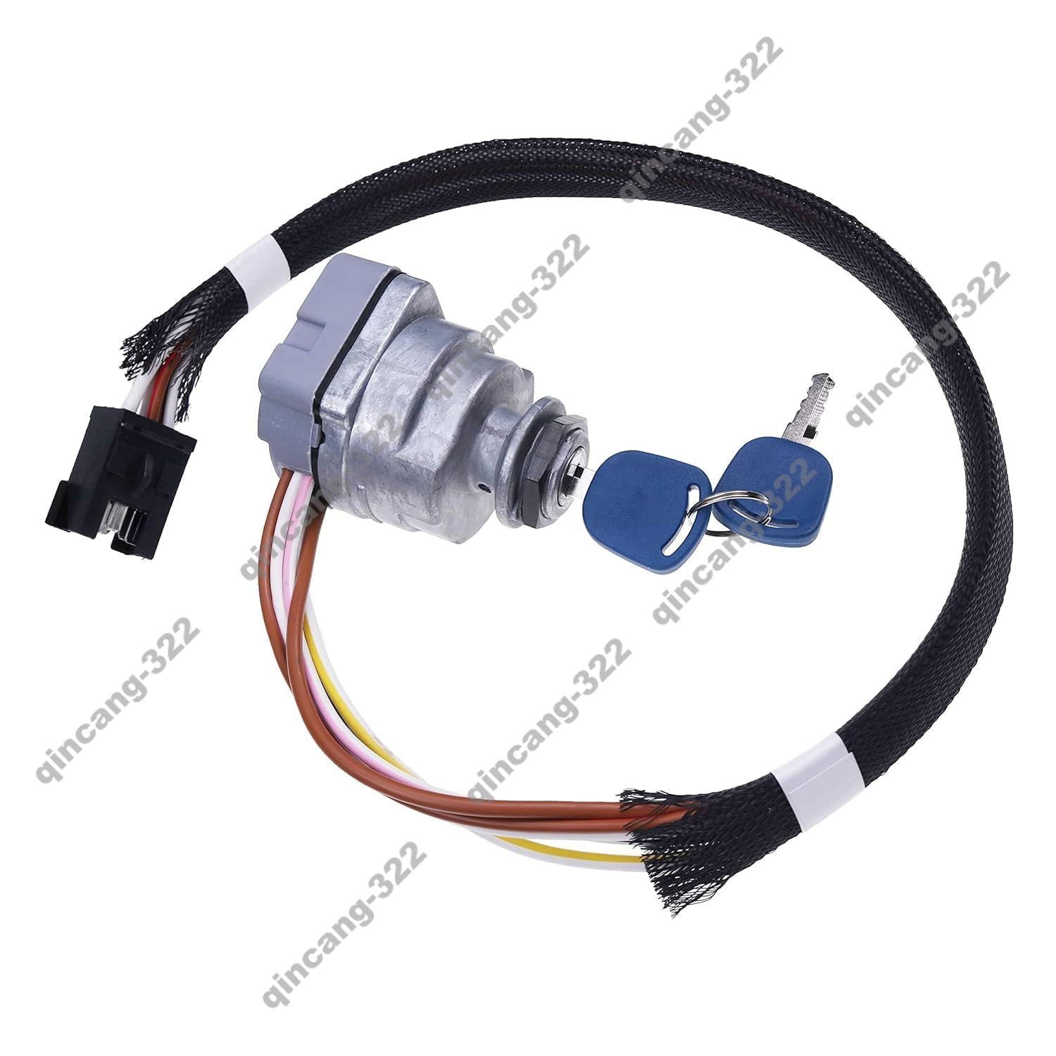 Ignition Switch with Key 87561528 for CASE MAXXUM 100 115 125 135 150 Tractor