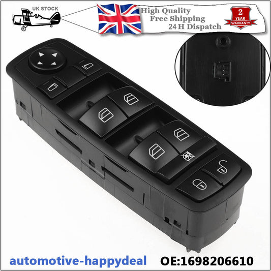 for MERCEDES-BENZ B-CLASS W245 2005-2011 MASTER POWER WINDOW SWITCH A1698206610