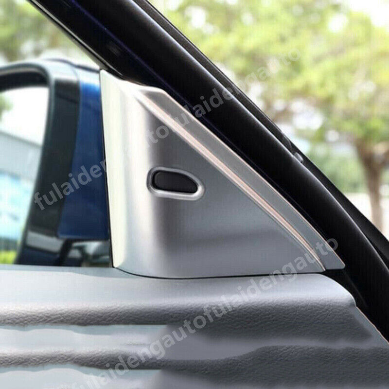 for Nissan Altima 2019-2022 Silver A Pillar Triangle Mirror Corner Speaker Cover
