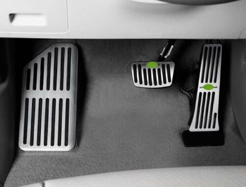 for Kia Carnival 2022-2024 Chrome Brake Gas Accelerator Pedal Cover Pad Cap Trim
