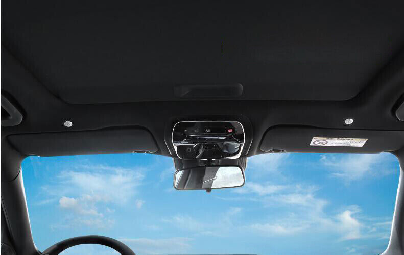 for Benz C-Class W206 22-23 Silver Steel Roof Microphone Frame Cover Trim 2