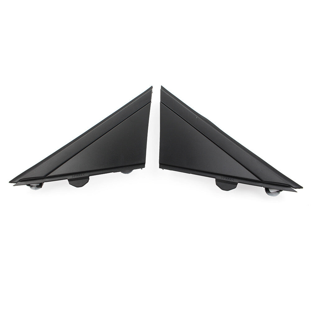 Door Mirror Flag Cover Molding 1SJ85KX7AA Matte Black for Fiat 500 2012-2019 Car