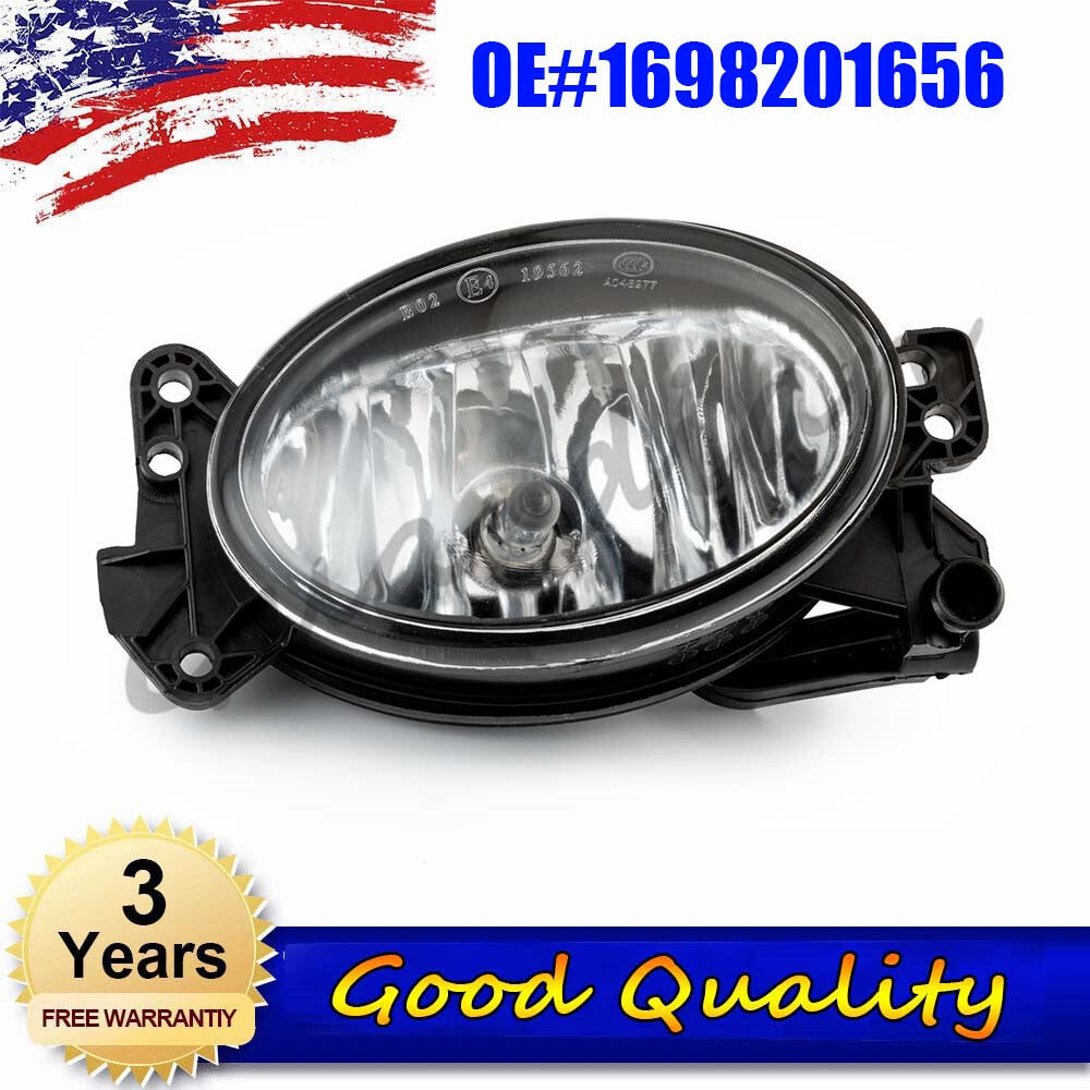 Fog light without bulb on the right side, including model 169856, for Mercedes-Benz .