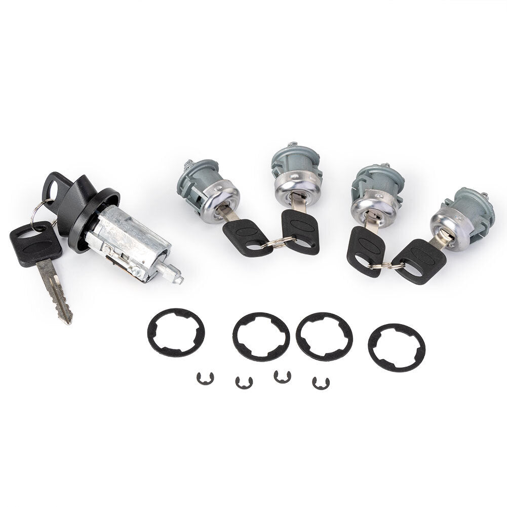 703369 Ignition Cylinder 4 Door Lock Set for Ford E Series Van E150 E250 E350
