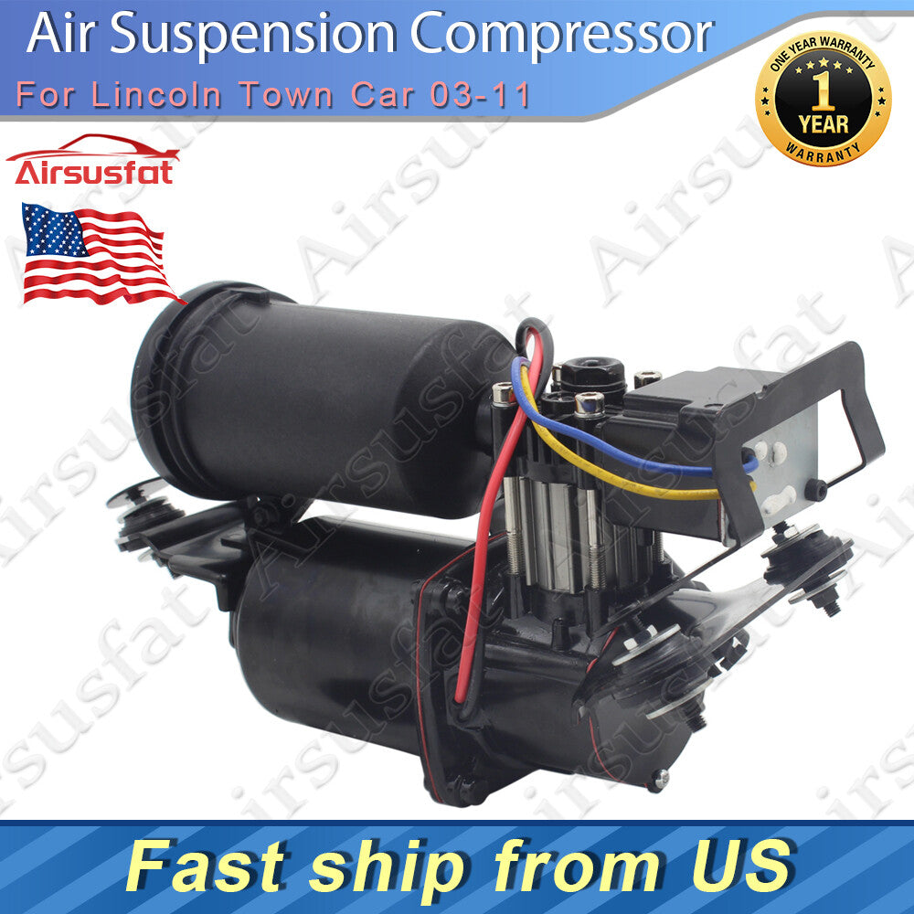 Air Suspension Compressor Fit for Lincoln Town Car 03-11 Grand Marquis 92-11 949200