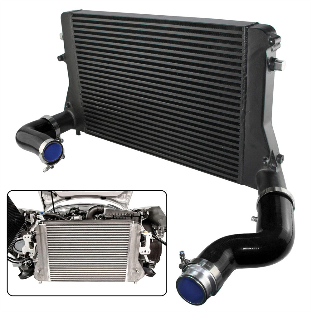 FMIC Intercooler Kit for VW for Golf GTI 06-10 2.0T MK5 MK6 A3/S3 (VERSION 2) Black