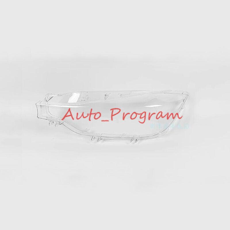Left headlight transparent lens cover + sealant suitable for BMW 3 Series F30 F35 2016-2018