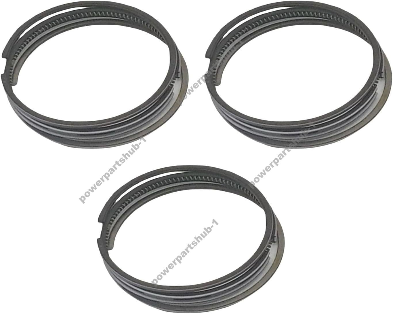Piston Ring Set 129005-22500 for Yanmar 3TNV88 Komatsu 3D88E-5 3D88E-7 Engine