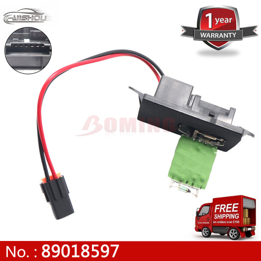 89018597 is a resistor for the air conditioning blower of the for Chevrolet Silverado 1500 2500 for GMC for Sierra 1500.