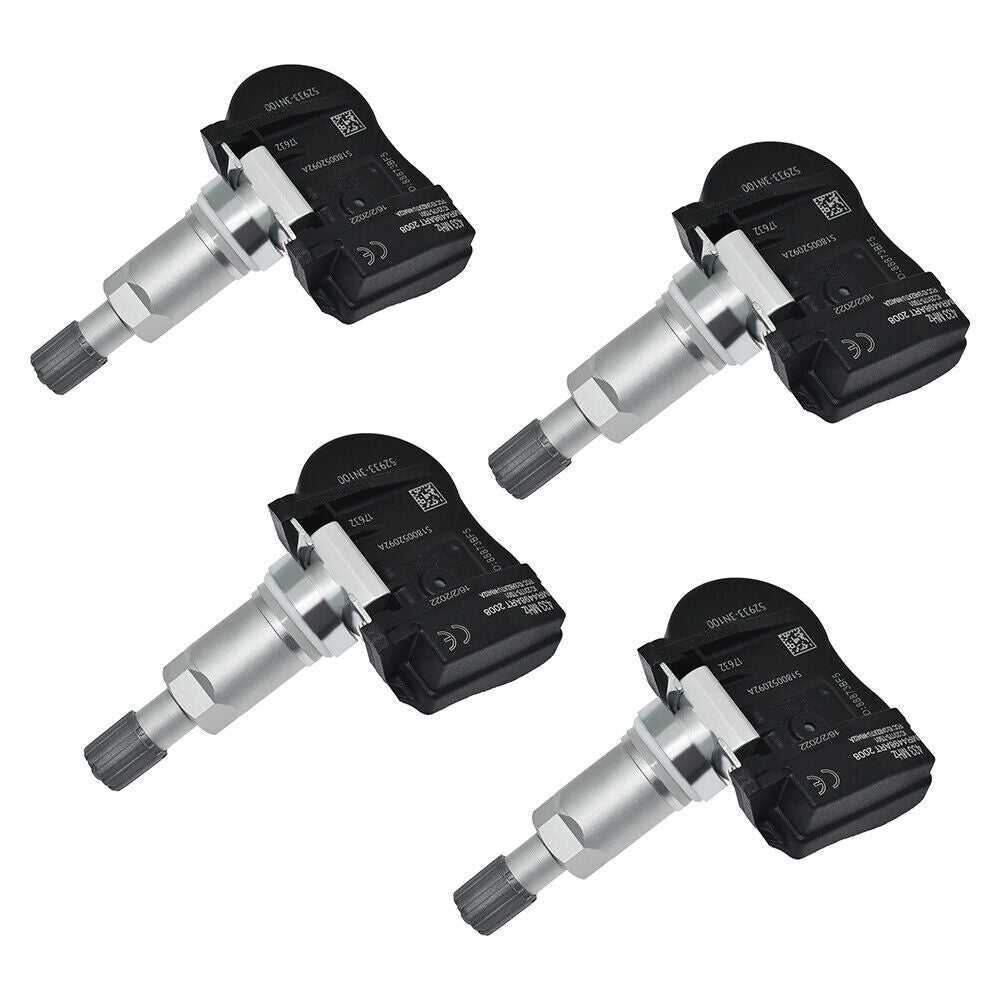 4x Tire Pressure Sensor for Hyundai for Elantra Accent for Genesis Sorento for Kia Niro
