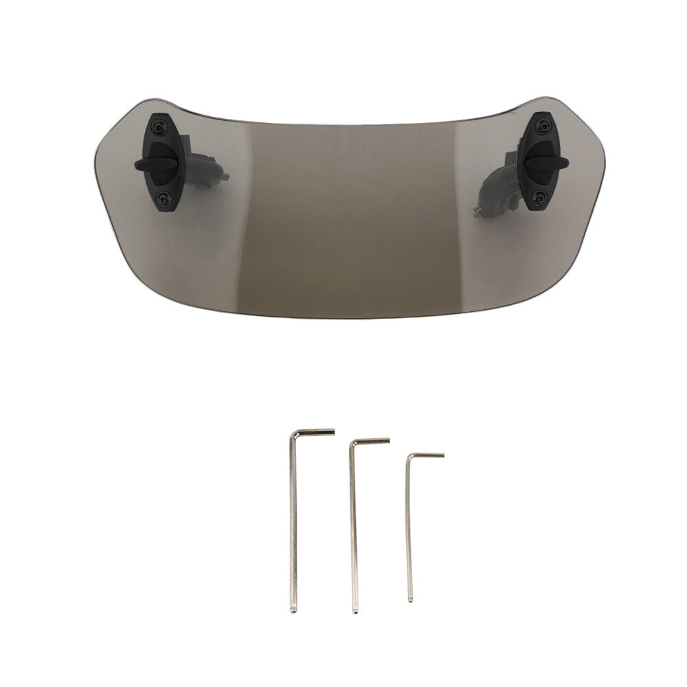 Motorcycle Wind Screen Deflector Motorbike Windshield Windscreen Universal
