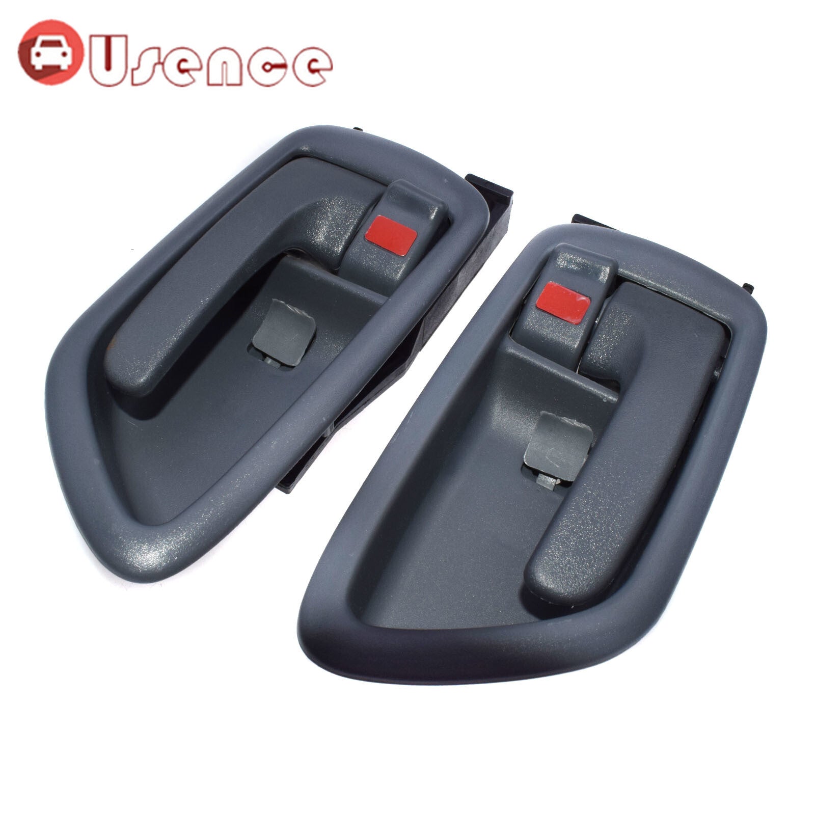 2Pcs Driver Passenger Inside Door Handle Gray LH RH for Toyota Sequoia Tundra