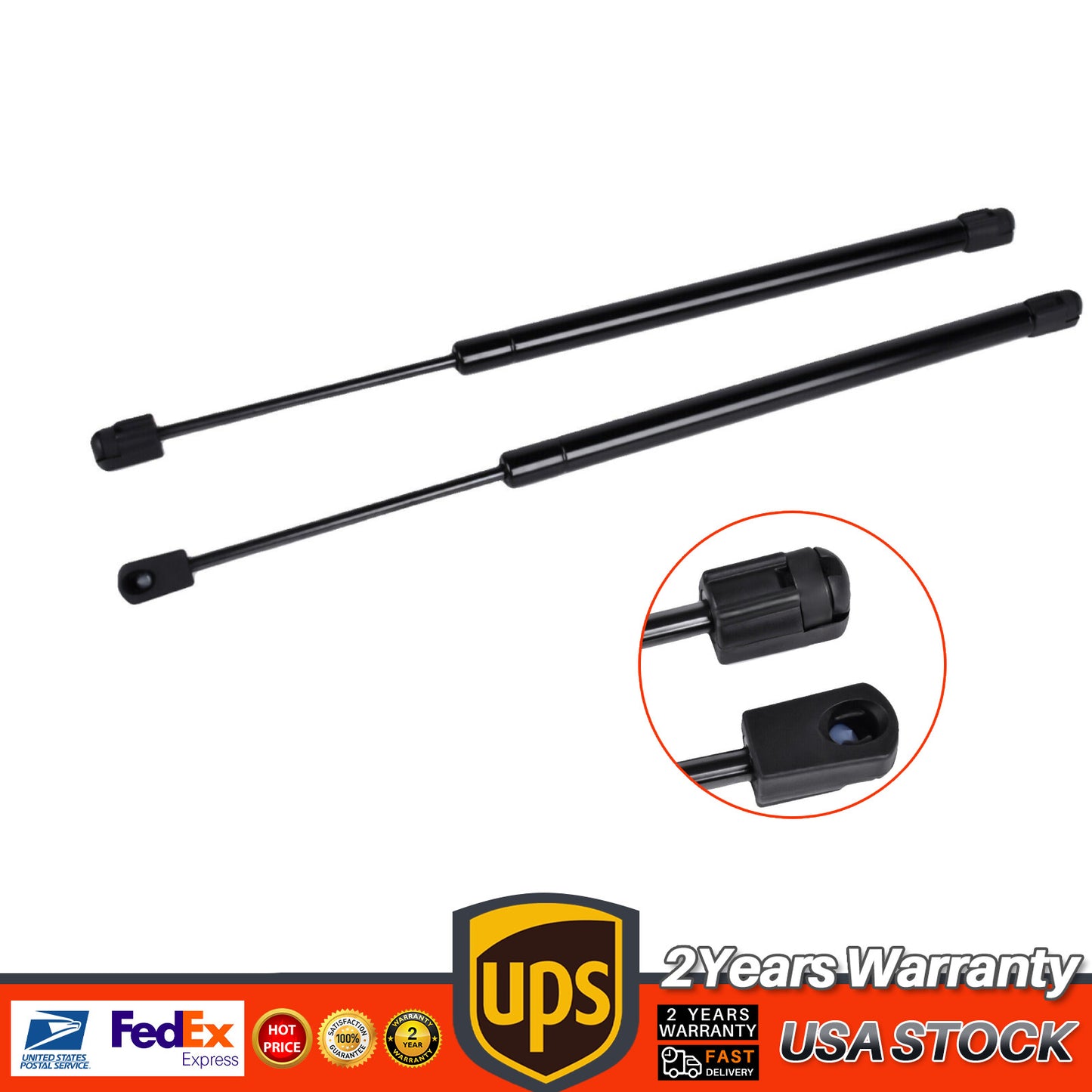 2x Front Hood Lift Shocks Supports Strut for Chevrolet for Corvette 05-12 SG430094