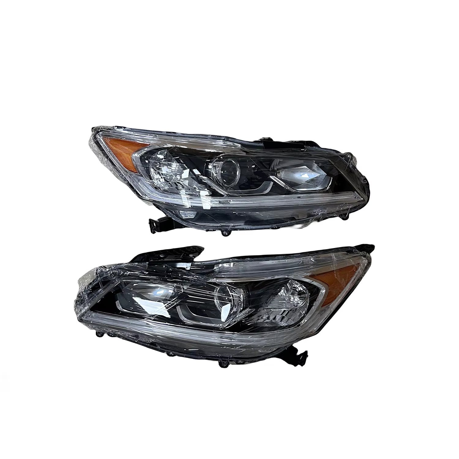 Left and Right Headlight Assembly Car Accessories for Honda Accord 2015-2017