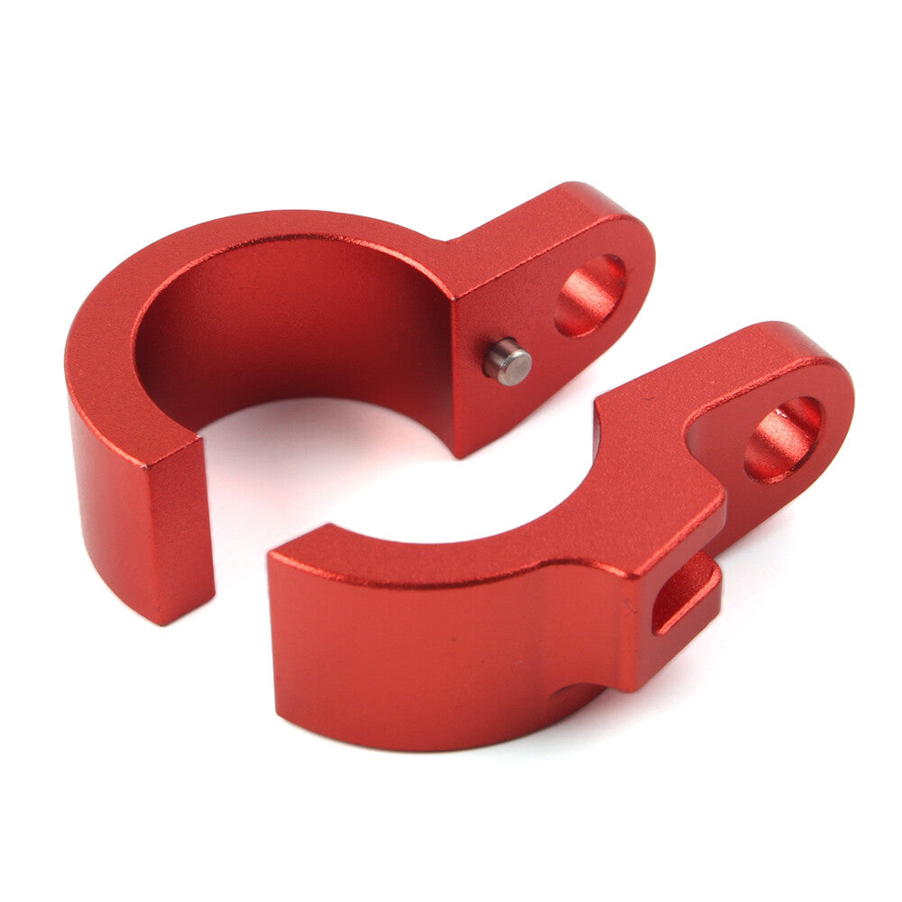 CNC Front Brake Hose Clamp Line Holder RED Fit for Honda CR80R CR85R CR125R CR250R