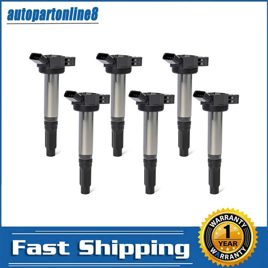 6PCS 90919-A2002 90919-A2007 Ignition Coil for LEXUS ES350 IS350 RX350 RX450H
