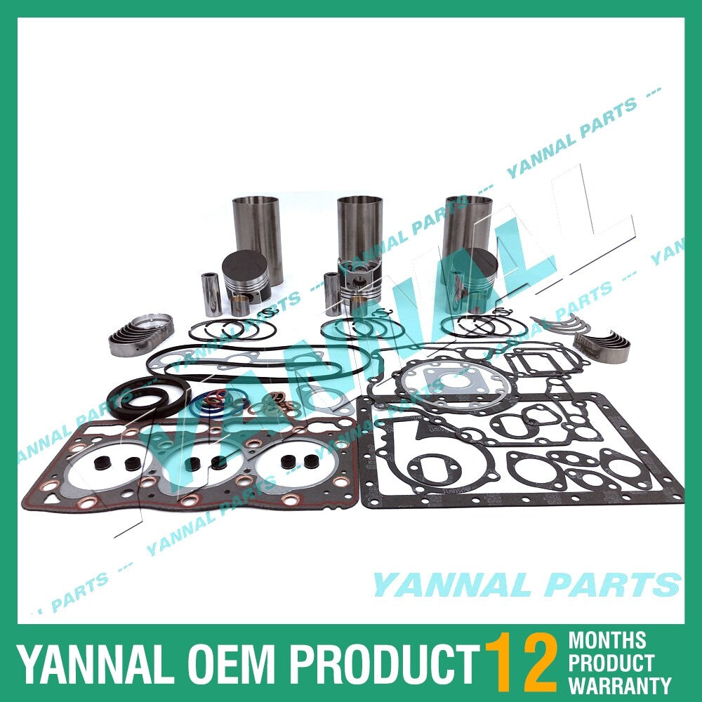 D905 Overhaul and Reconstruction Kit with Shims and Bearings for Kubota Diesel Engines