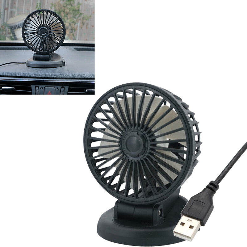 for Mini Car Fan with 360¡ã Rotation Portable USB 5V Cooling Fan for Trucks SUVs RVs