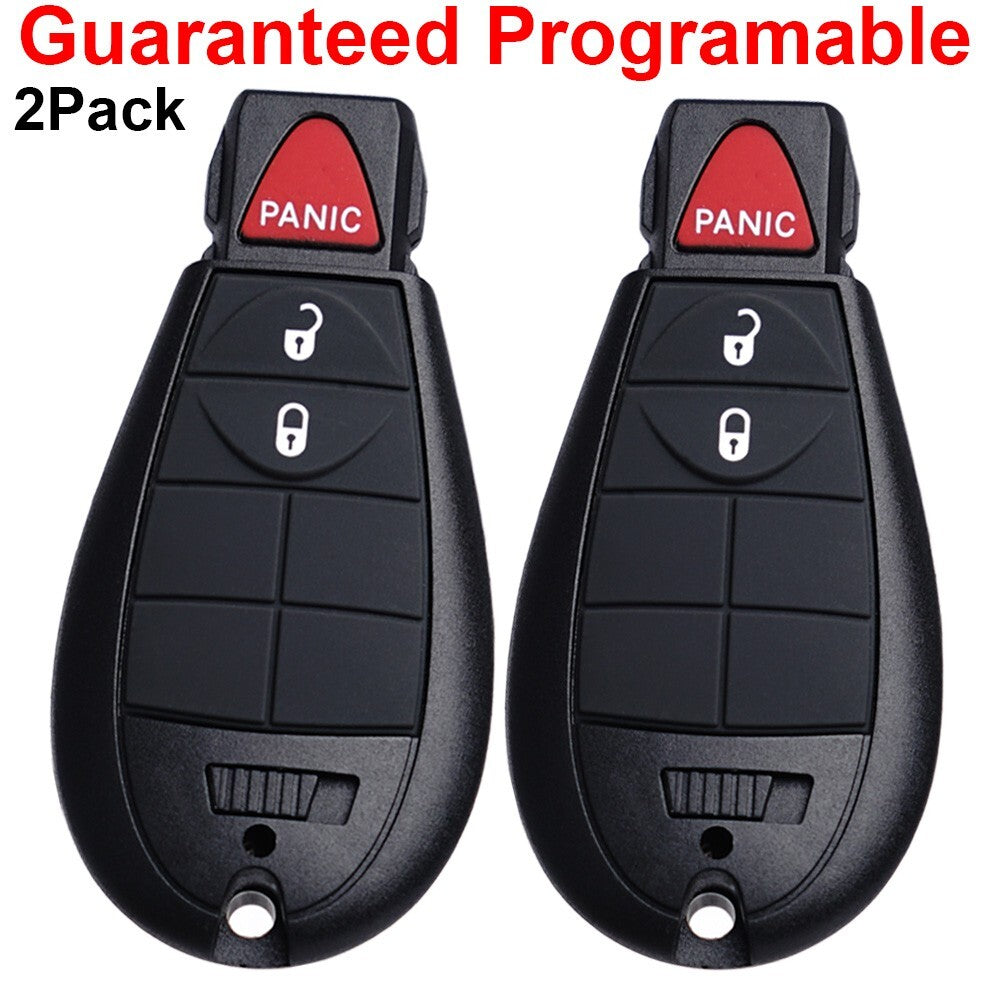 2. Applicable to 2013, 2014, 2015, 2016, 2017, and 2018 for Dodge for Ram 1500, 2500, and 3500 remote control keychains.