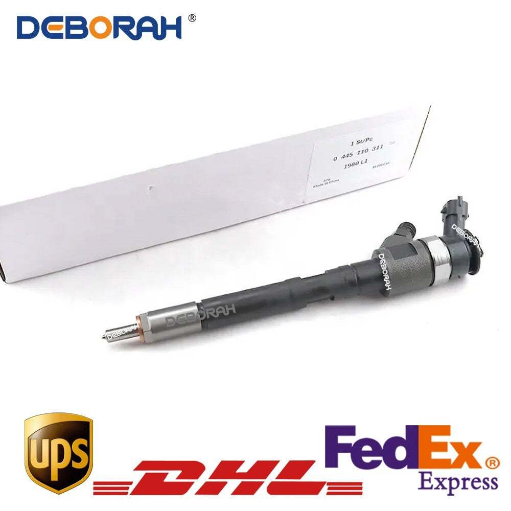 4PCS 0445110311 Fuel Inject for Citroen BERLINGO C3 C4 9HT 9HX for Peugeot 207 307