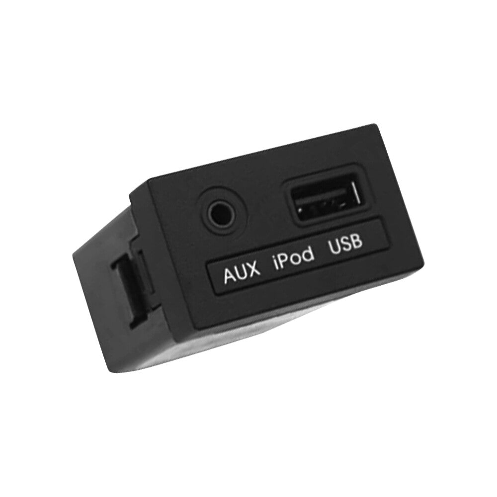 For 2012-2017 for Veloster USB/AUX Audio Input Port Adapter Jack Black 96120-2V000