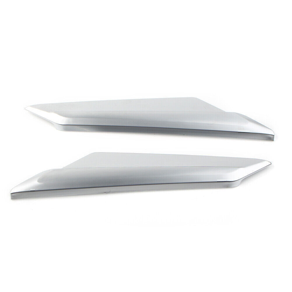 Matte Chrome Rear Mirror Trim Cover Fit for Honda Goldwing GL1833 GL1800 2018-2020