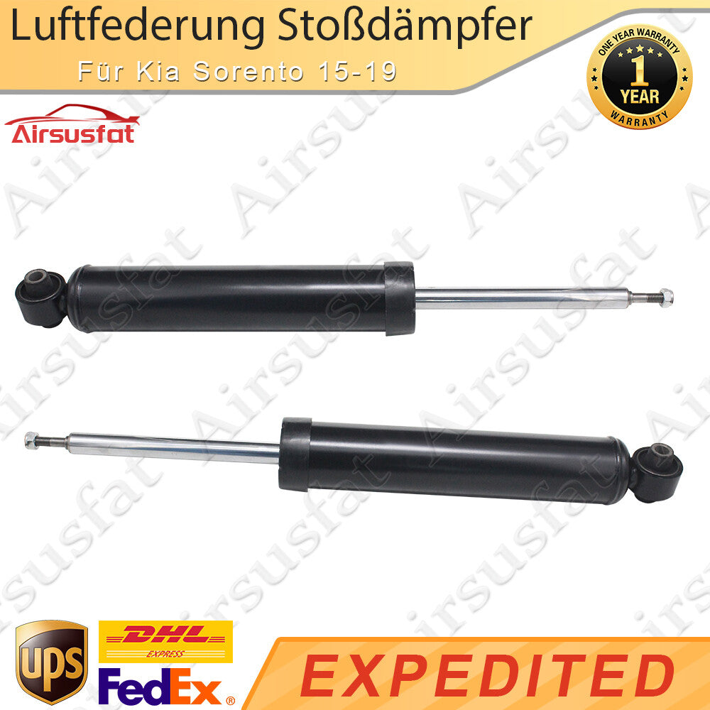 Pair for Kia Sorento 2015-2019 air suspension shock absorber air strut rear LR