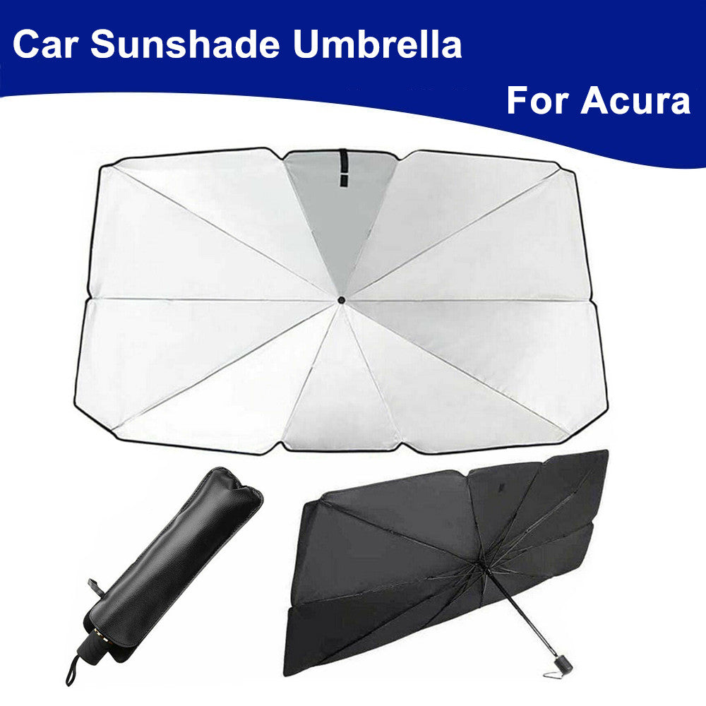 for Acura Car Windshield Umbrella Sun Shade Foldable UV Block Front Screen Cover