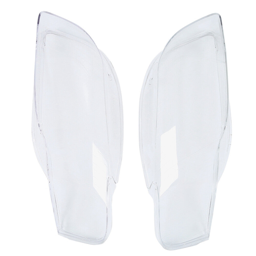 Left + Right front light lens cover transparent lens for Audi A4 B7 05-08