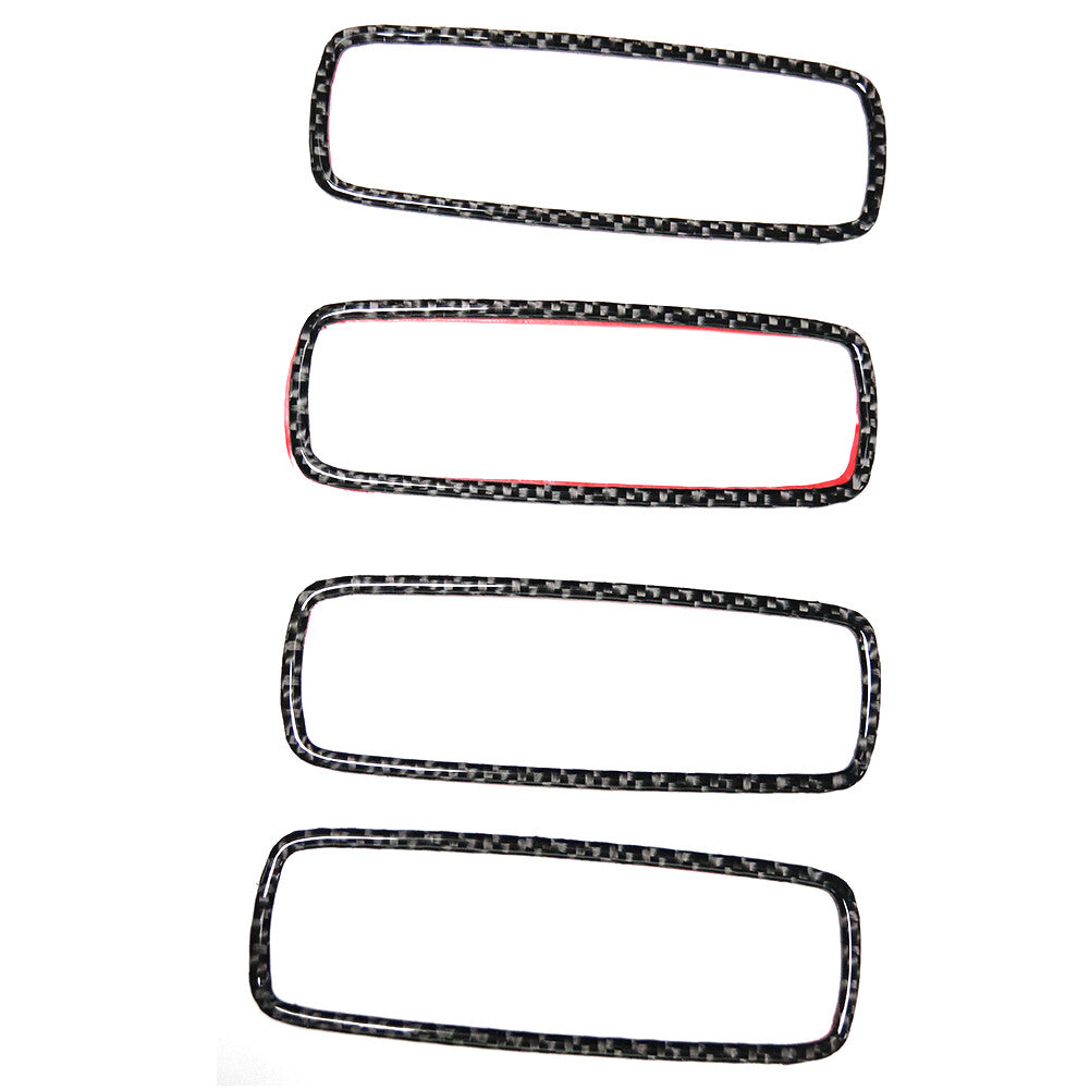 4pcs Carbon Fiber Door Handle Cover Trim for Dodge Journey 2009-2010 SXT SE