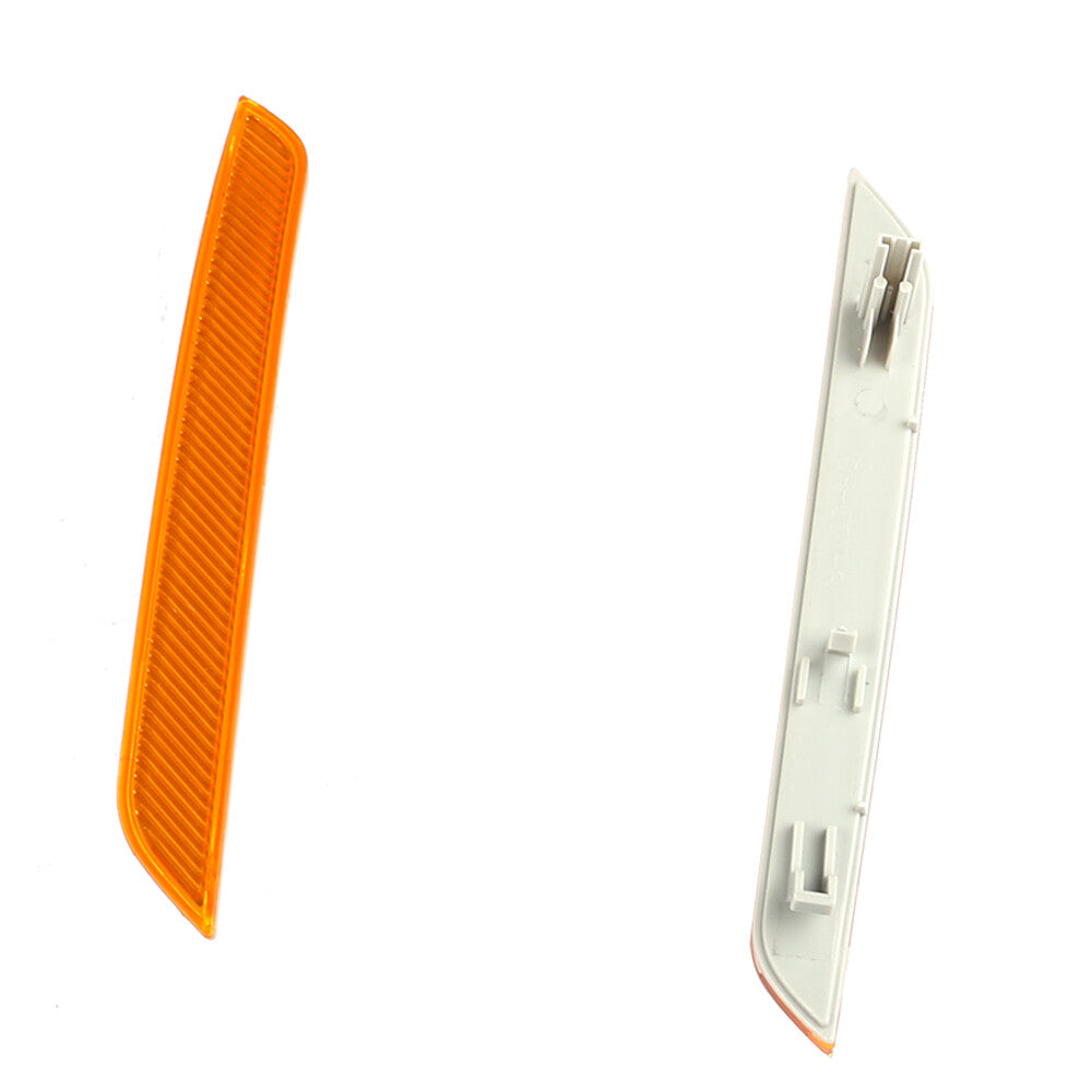 for BMW E71 E72 X6 2007-2014 Amber Yellow Front Bumper Side Marker Reflector