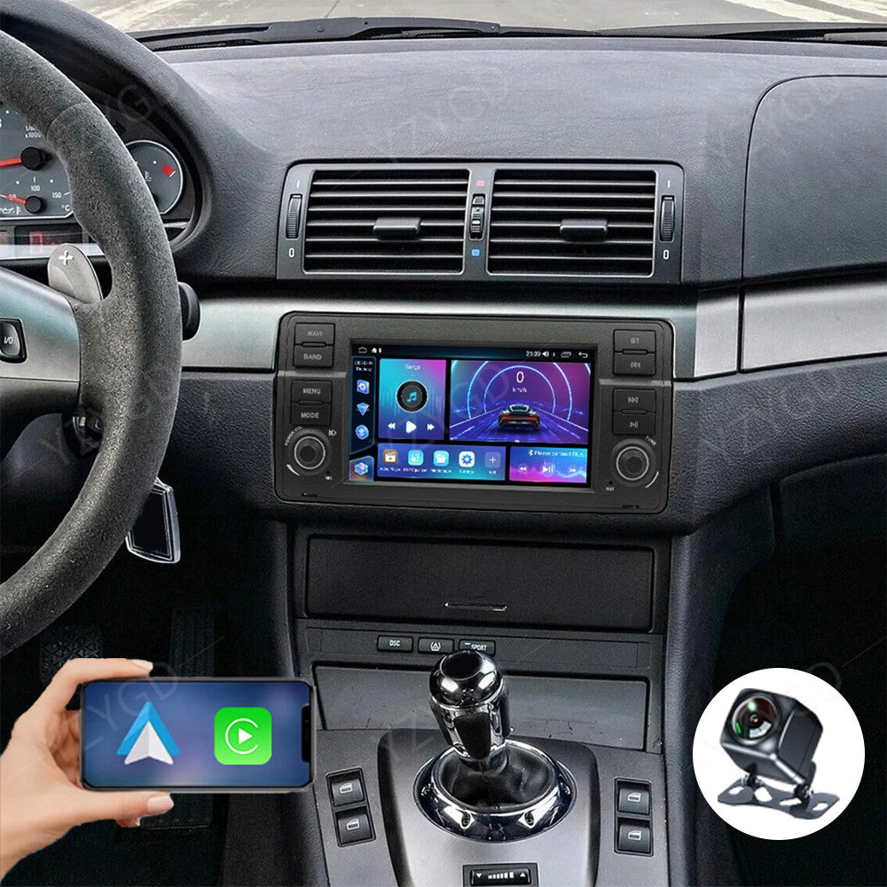 for BMW E46 2-Door Coupe 1999-2006 CarPlay Car Radio WiFi GPS Navi Touch Screen