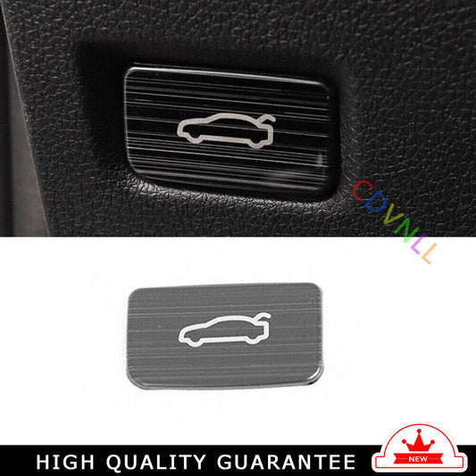 Inner Back Door Tailgate Switch Cover Trim for Kia K5 2021-2022 Black Titanium
