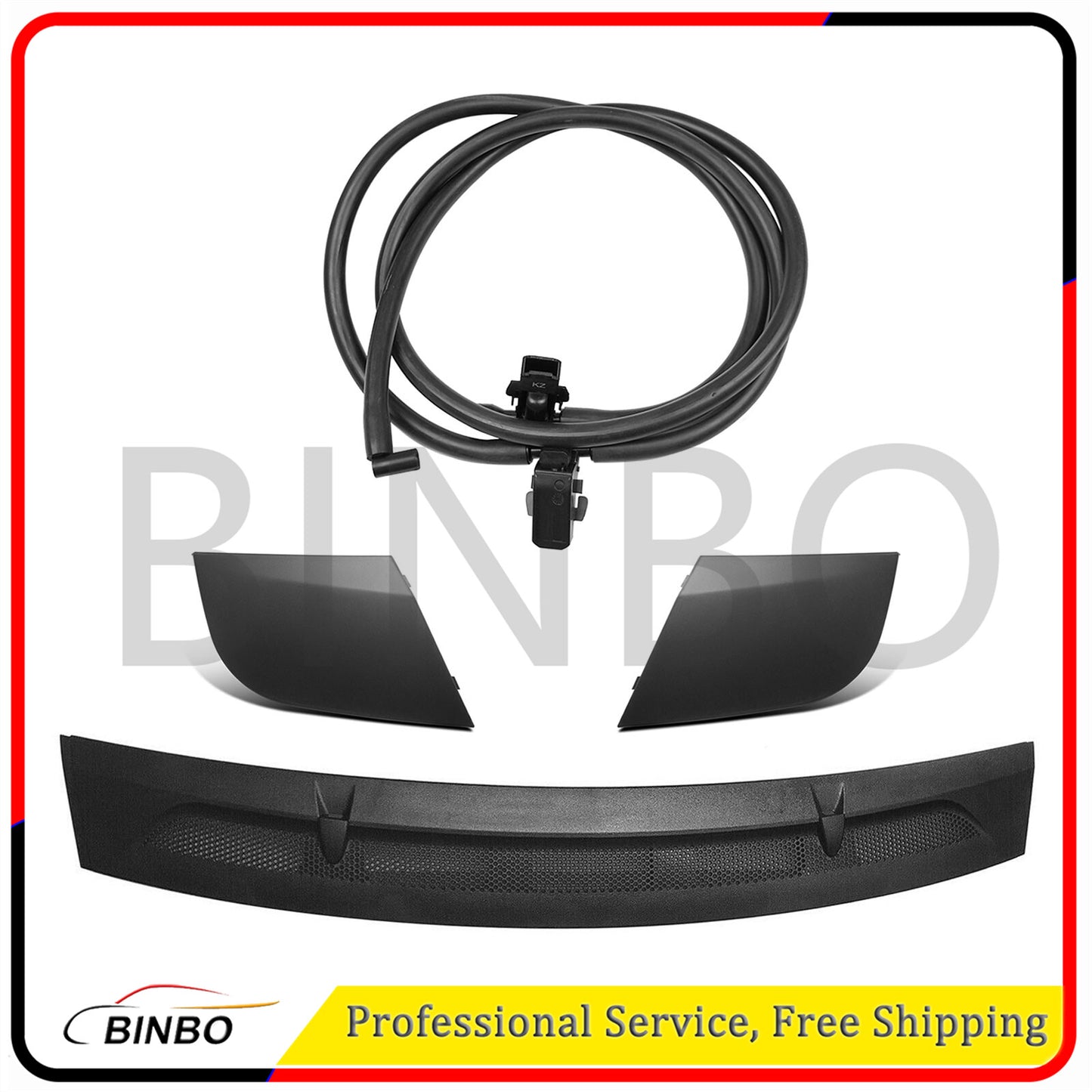 for Mercedes W245 B Class B180 B200 2005-2011 4Pcs Hood Vent Cover Grille Hose