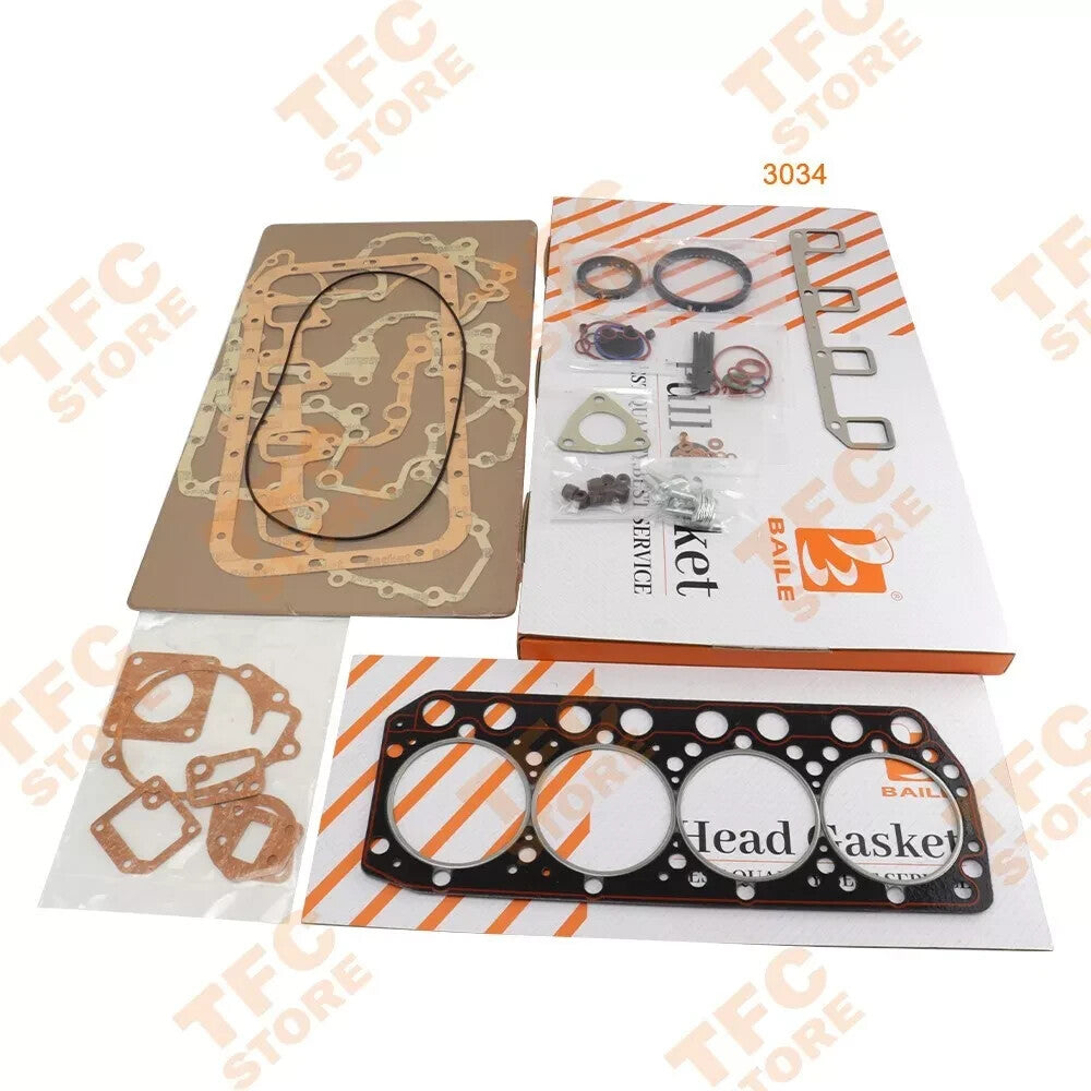New For Caterpillar Full Gasket Kit Set 3034 forklift Diesel engine Excavator