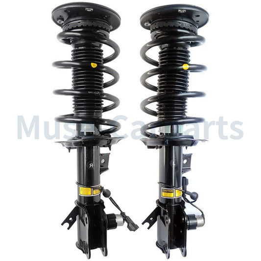 4x Front Rear Shock Struts Assys w/Adaptive Fit for Infiniti Q50 Q60 Sport RWD 16-24
