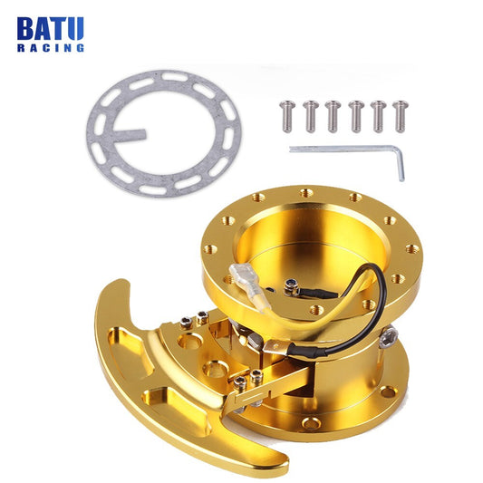 WorksBell Rapfix Flip Up ilt Racing Steering Wheel Quick Release Hub Kit