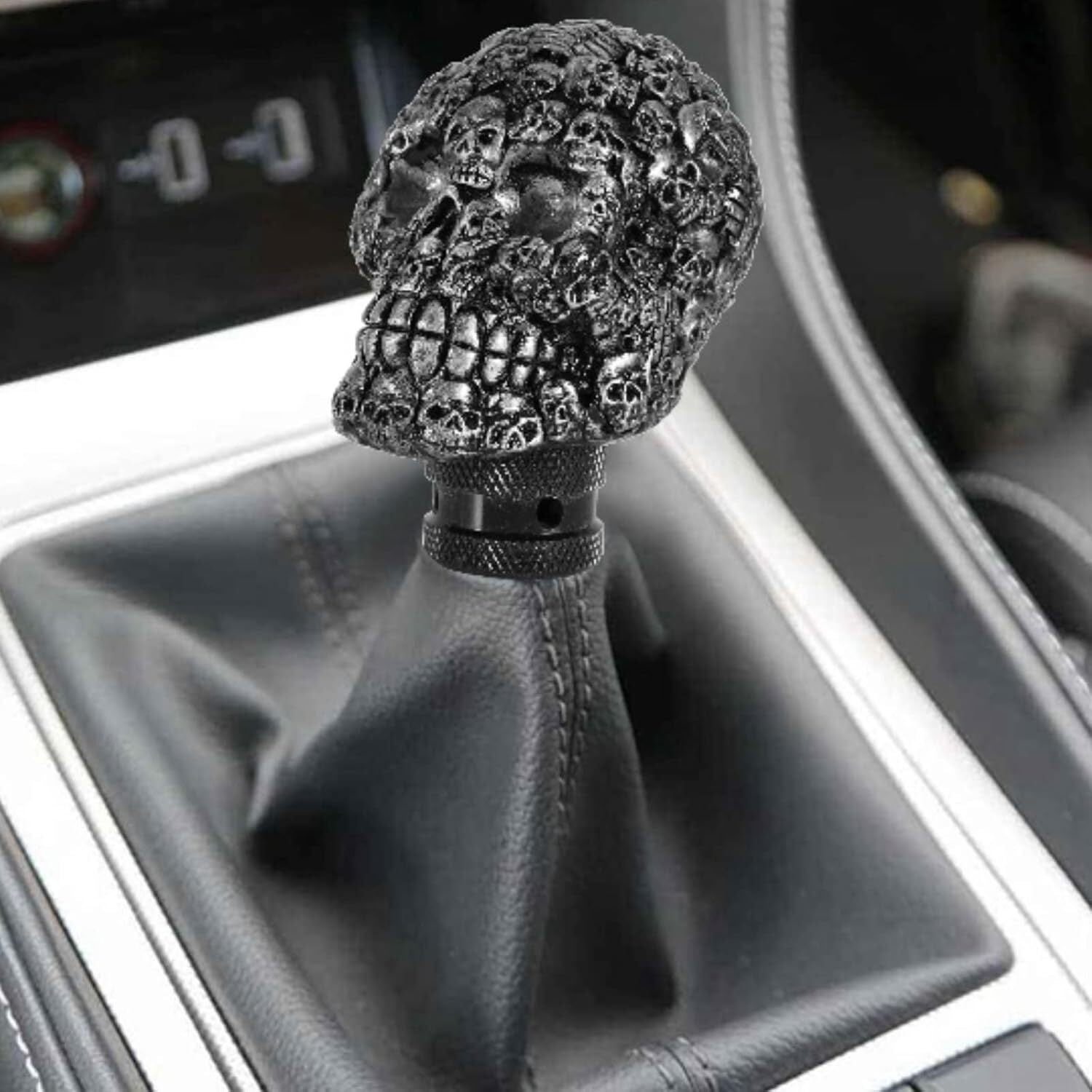 Universal Skull Gear Shifter Skeleton Car Modified Manual Gear Shift Knob Stick