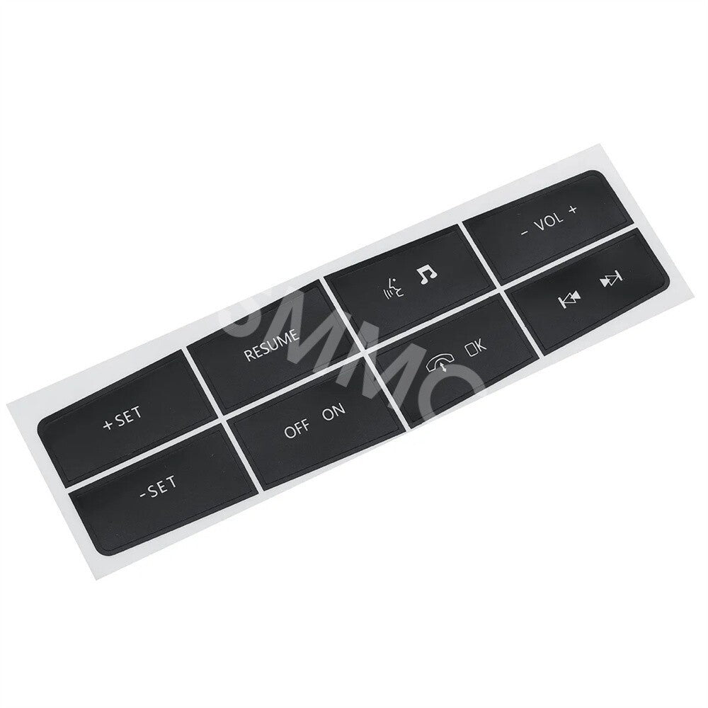 Car Steering Wheel Switch Control Button Decals Fit for Ford for Mustang 2010-2012