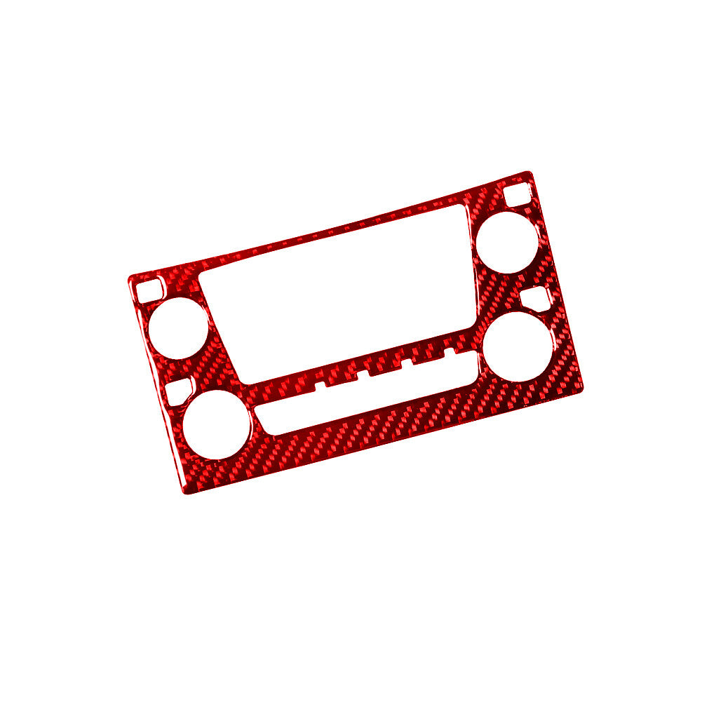for Lexus RX300 1998-2003 Red Carbon Fiber Center Console Radio Control Cover