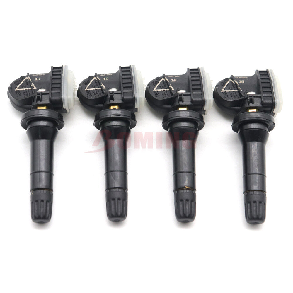 4-pack of new black TPMS tire pressure sensors for Geely Geometry A/C/E/G6 Emgrand