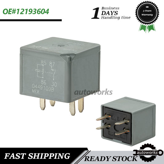 4-Pins Relay Starter 12193604 for Chevy Suburban S10 Pickup Silverado 1500 for GMC